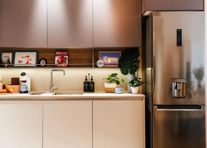 Apartman Wf 104m2 Prestige With Terrace, Gym And Pool Belgrád